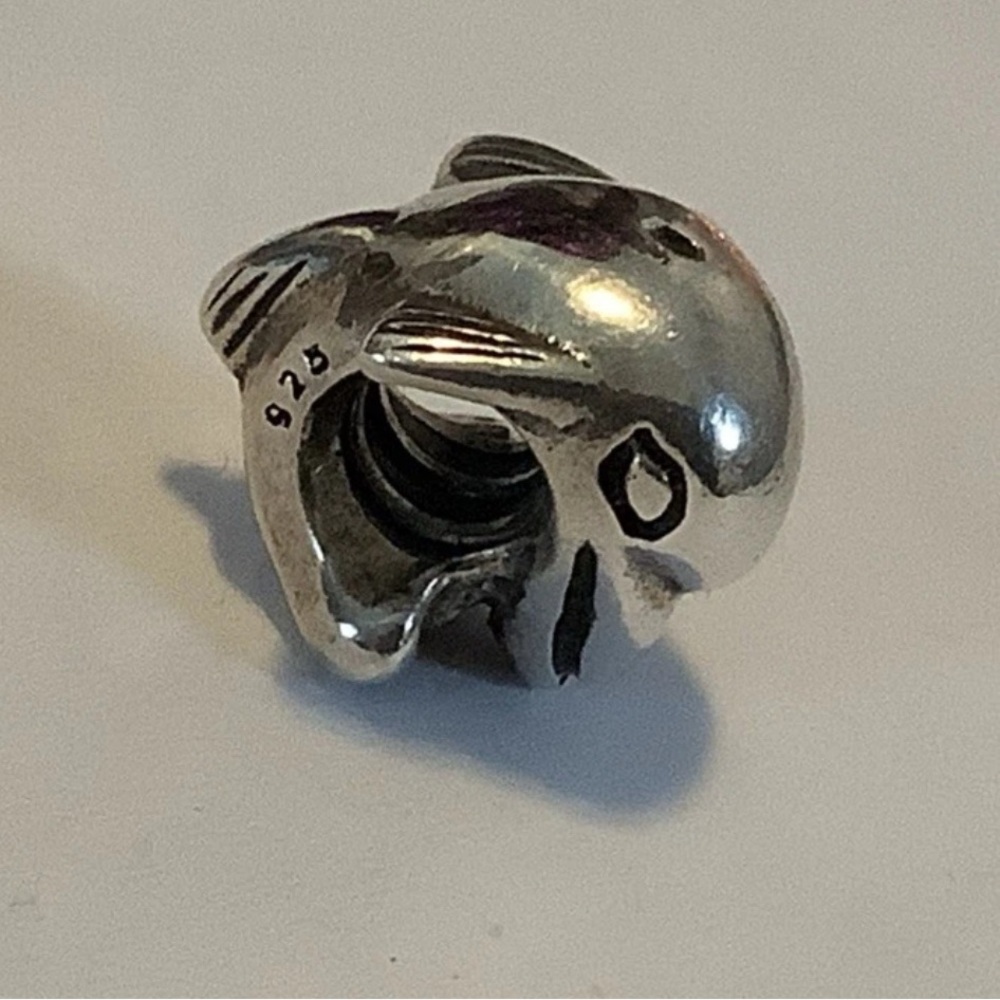 Pandora Sterling Silver Dolphin Charm Bead 790189 (retired)